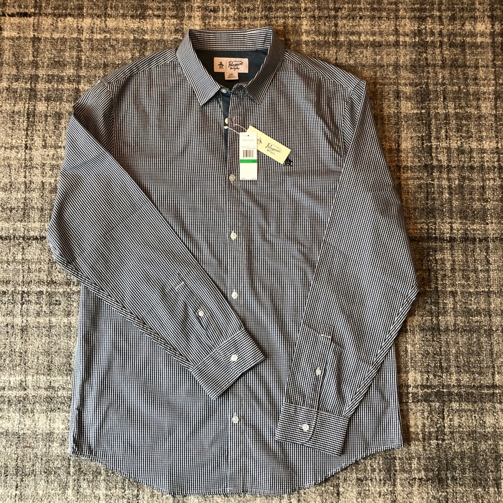 NWT!  Penguin Button Up Shirt